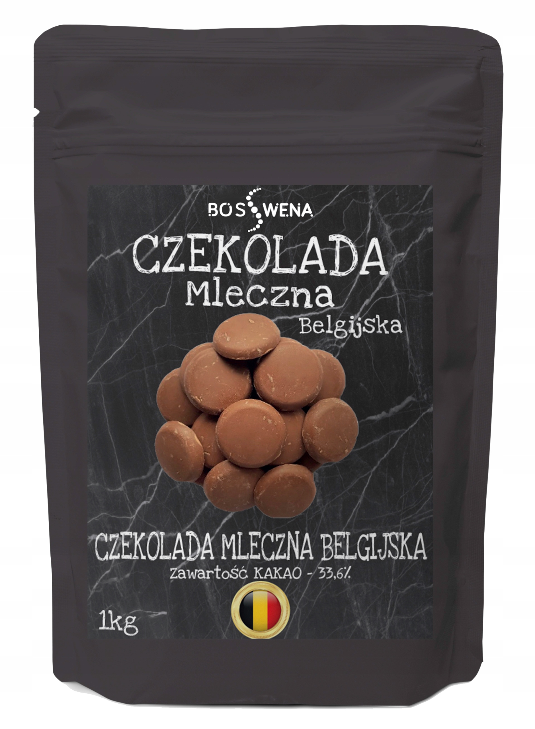 Czekolada BELGIJSKA do fontanny Mleczna do fontann founde 1kg