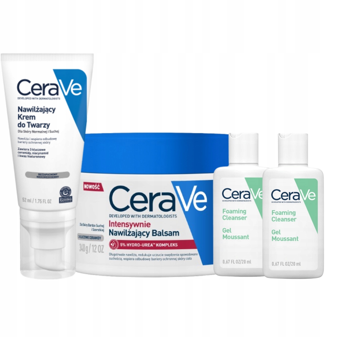 CeraVe Intensywnie nawilżający balsam, Nawilżający krem do twarzy