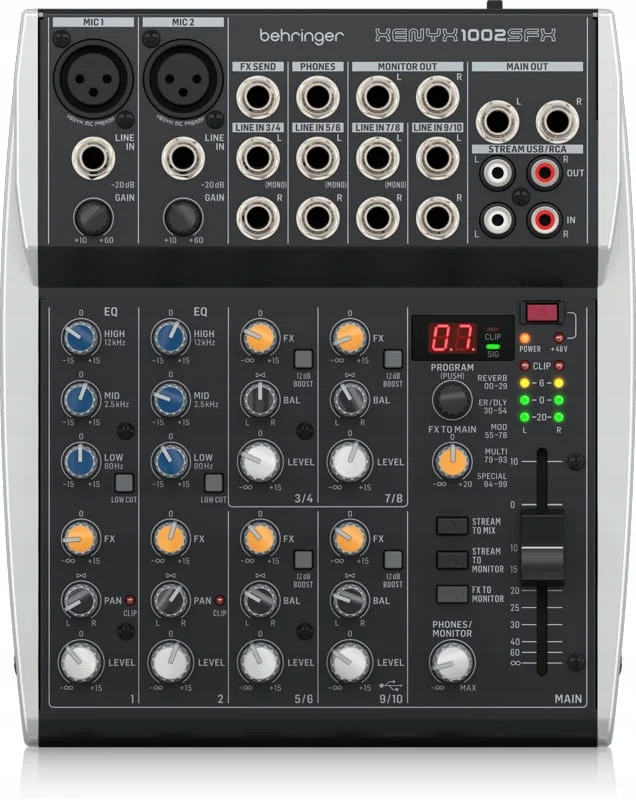 Behringer XENYX 1002SFX Mikser audio
