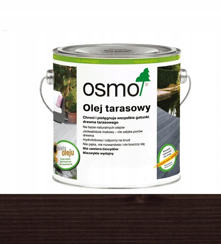 OSMO OLEJ SPECJALNY CZARNY 020 0,75L