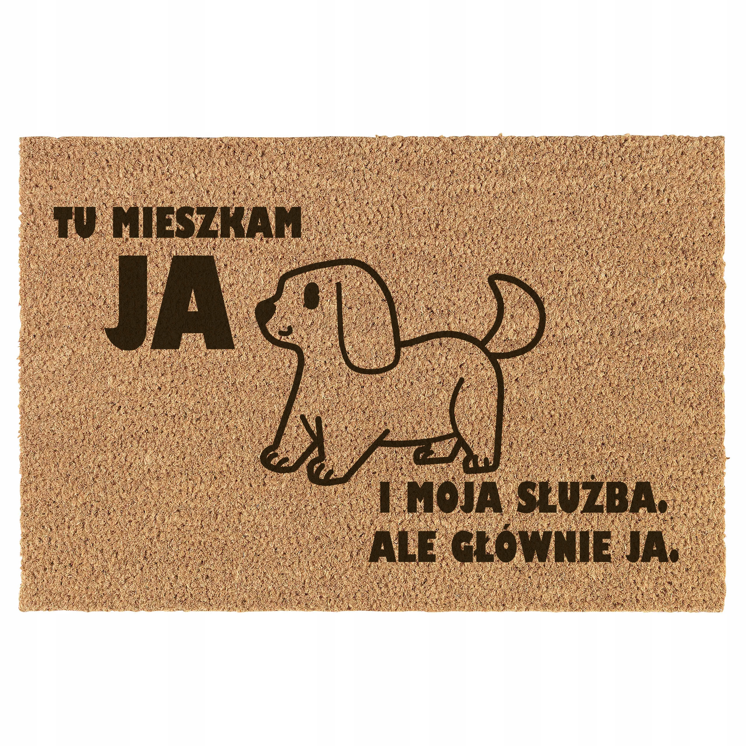 

Wycieraczka pod drzwi wejściowa mały Pies Do Domu