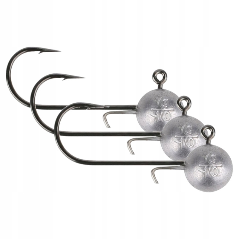 

Główka Mikado Jaws Classic Jig - 3g hak: 4/0 -3szt