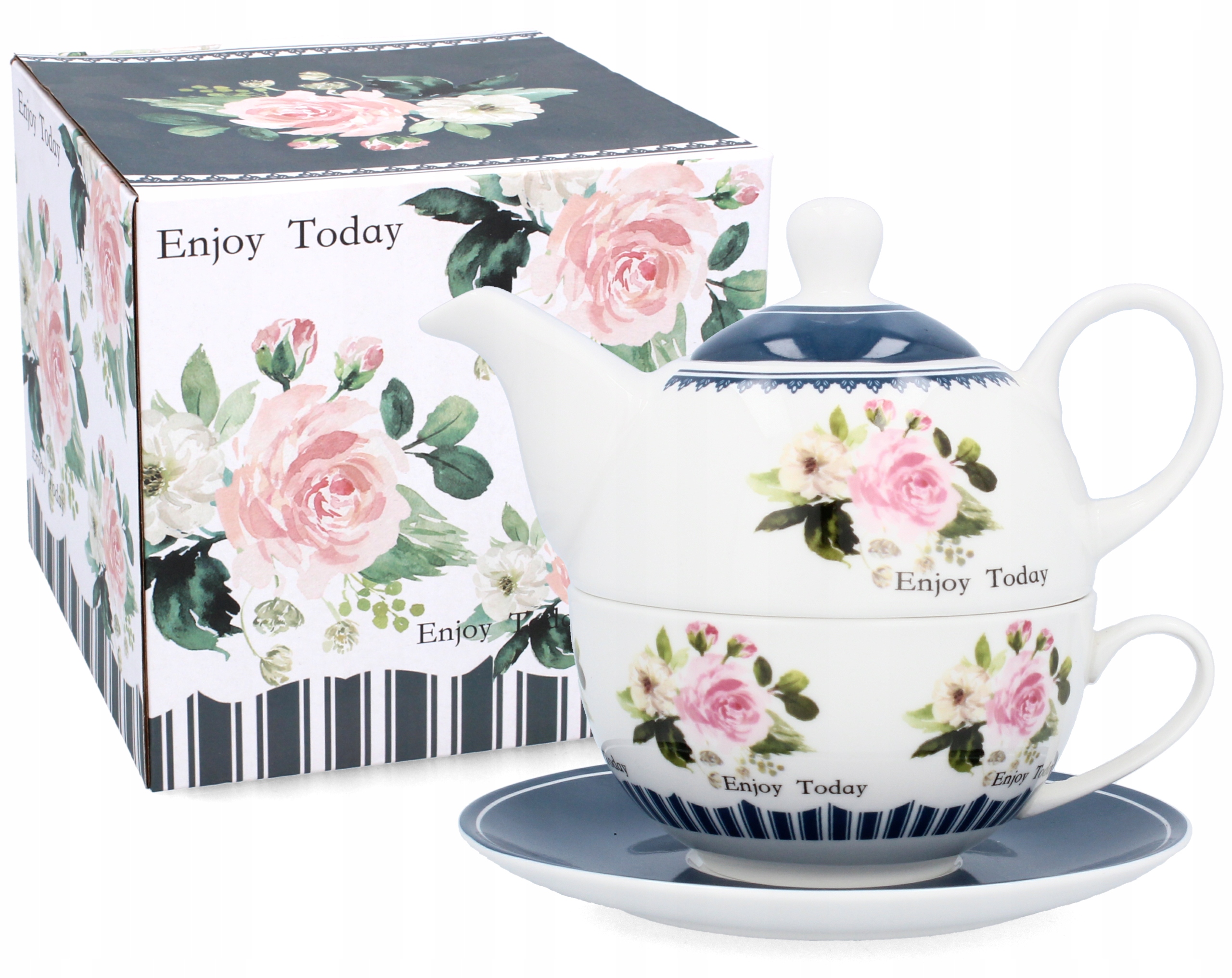 

Czajnik Ceramiczny Z Filiżanką 0,39L
