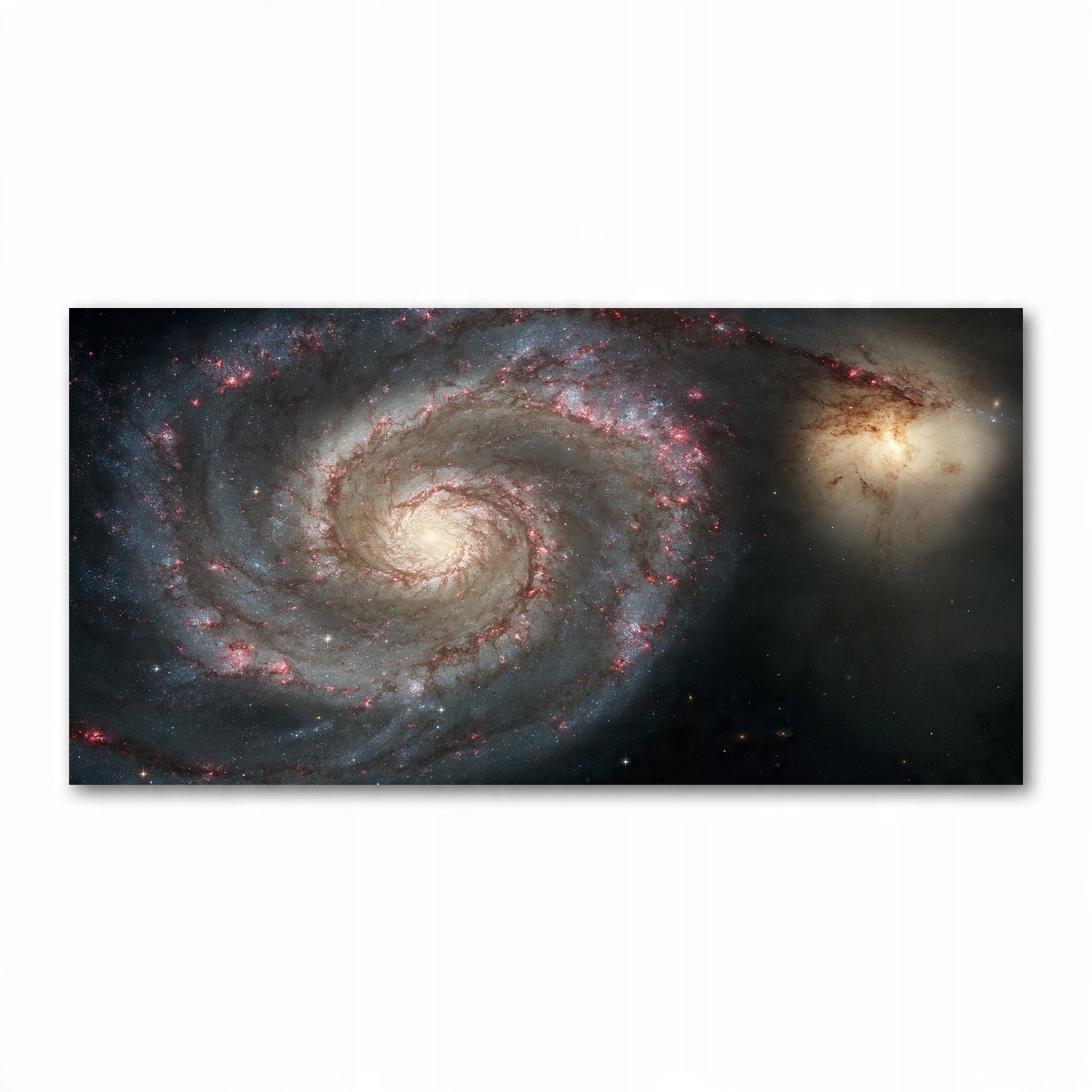 

Foto obraz na szkle akrylowym Mgławica 120X60 cm