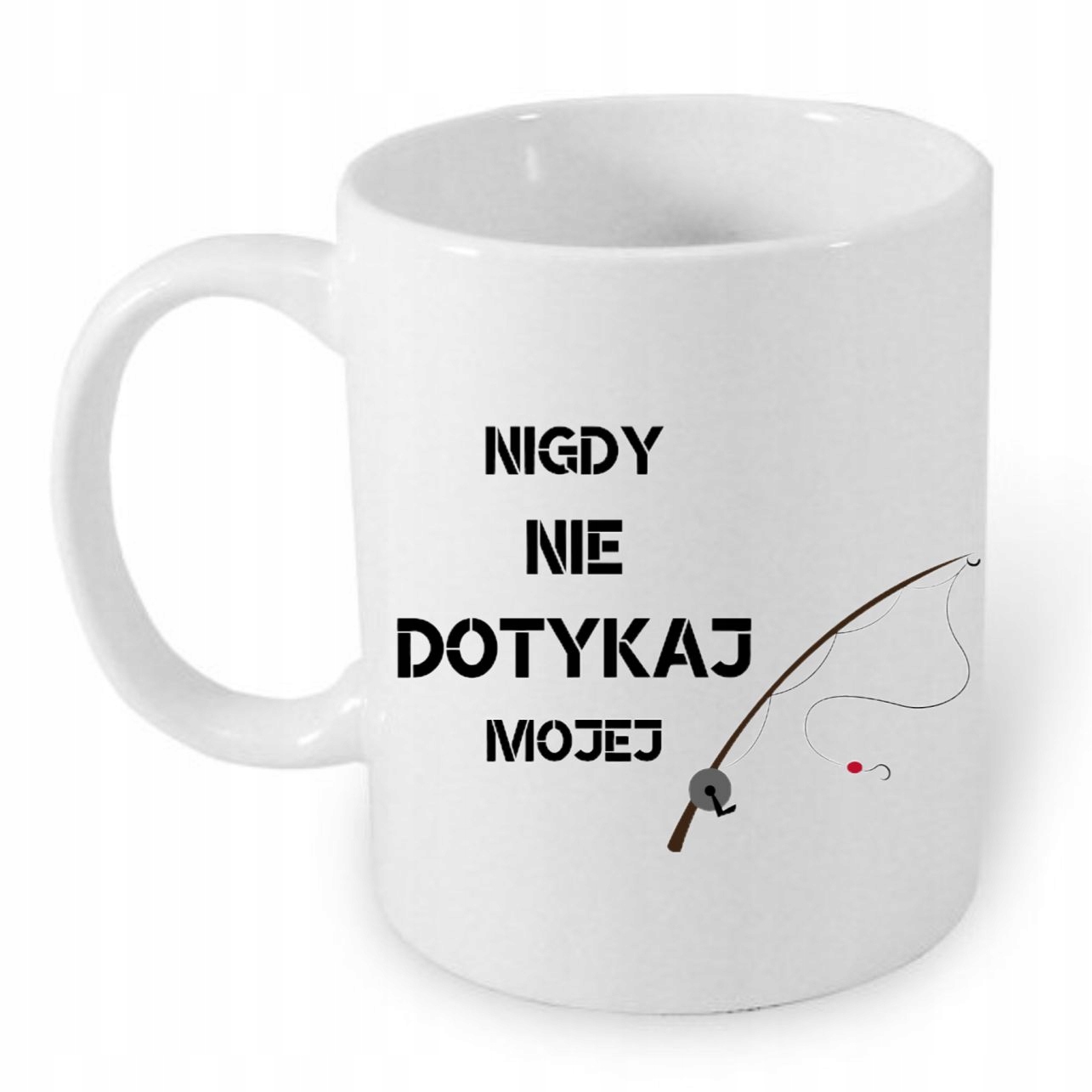 

Kubek wędkarza, wędka,