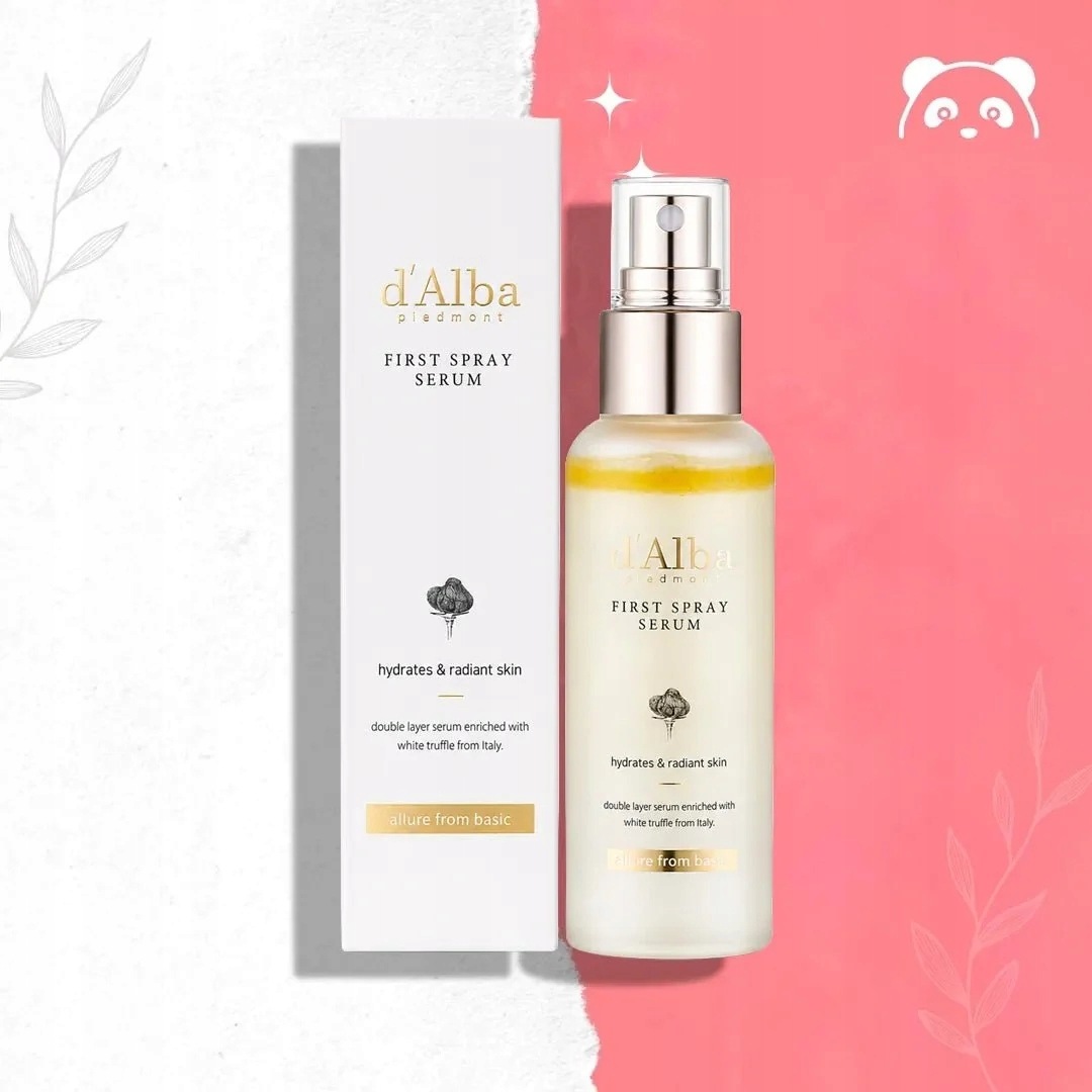 d'Alba Sérum do prvního spreje s bílým lanýžem 100ml