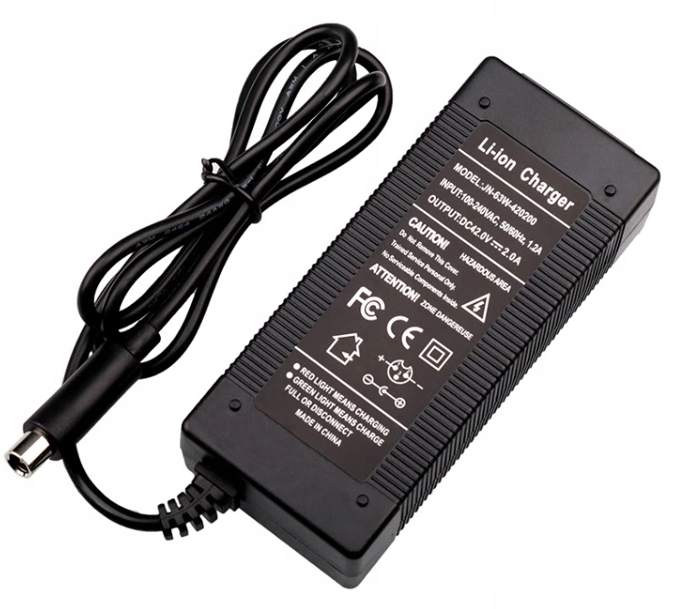 

Szybka Ładowarka Do Xiaomi M365, Pro, PRO2 42V 2A