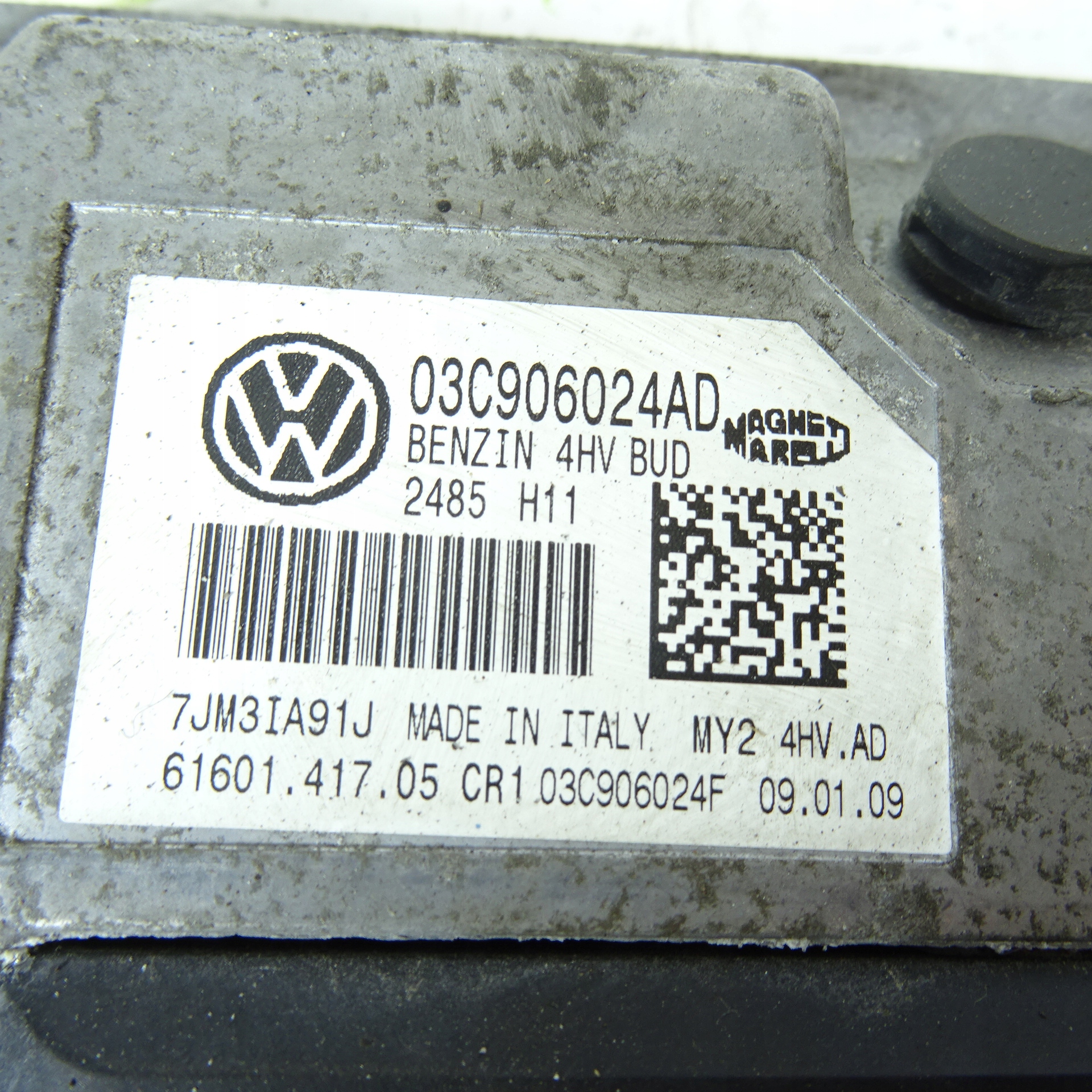 VW POLO IV 1.4B control unit of the engine 03C906024AD