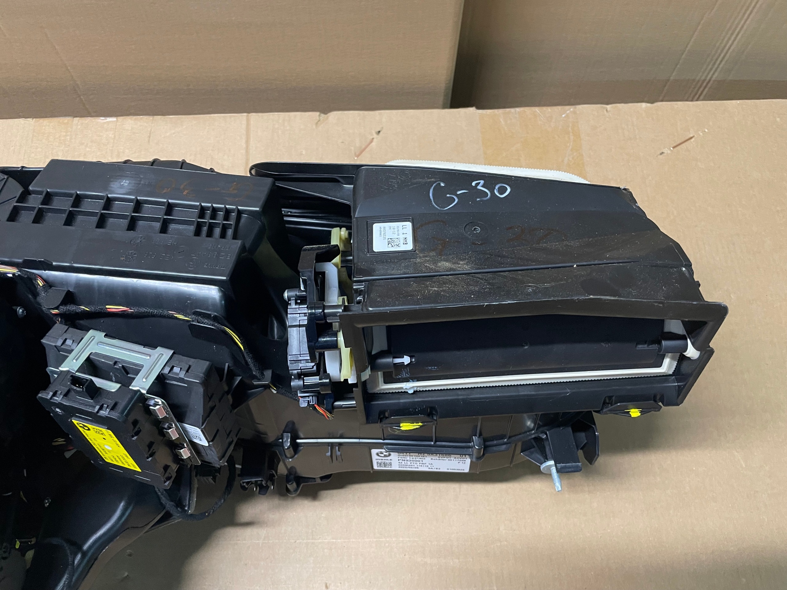 heater heating BMW 5 G30 G31 LCI