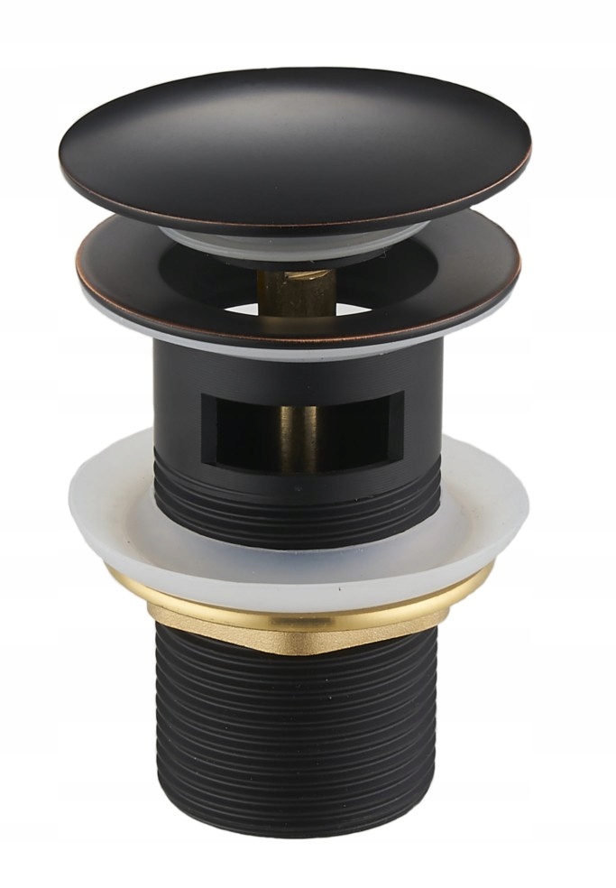 

Mexen Korek Umywalkowy Klik-klak Old Black Retro