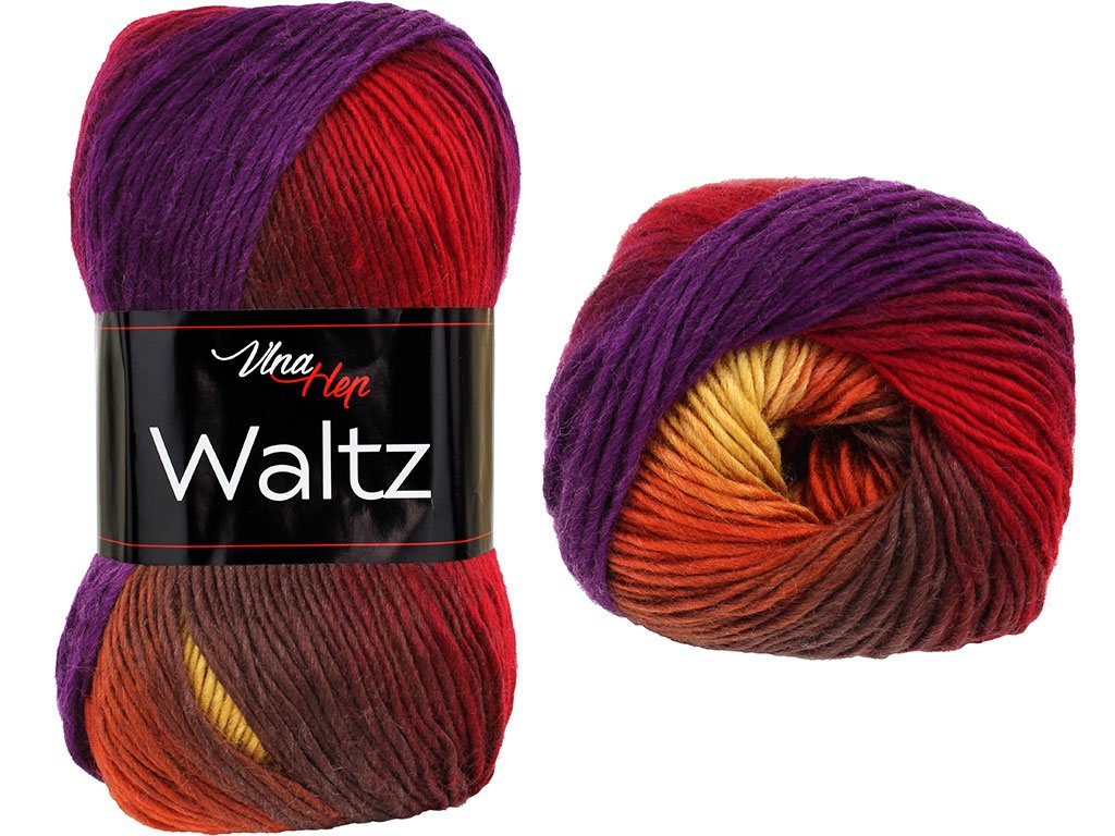 Włóczka Waltz wełna akryl 100g 5715 Nako Vals