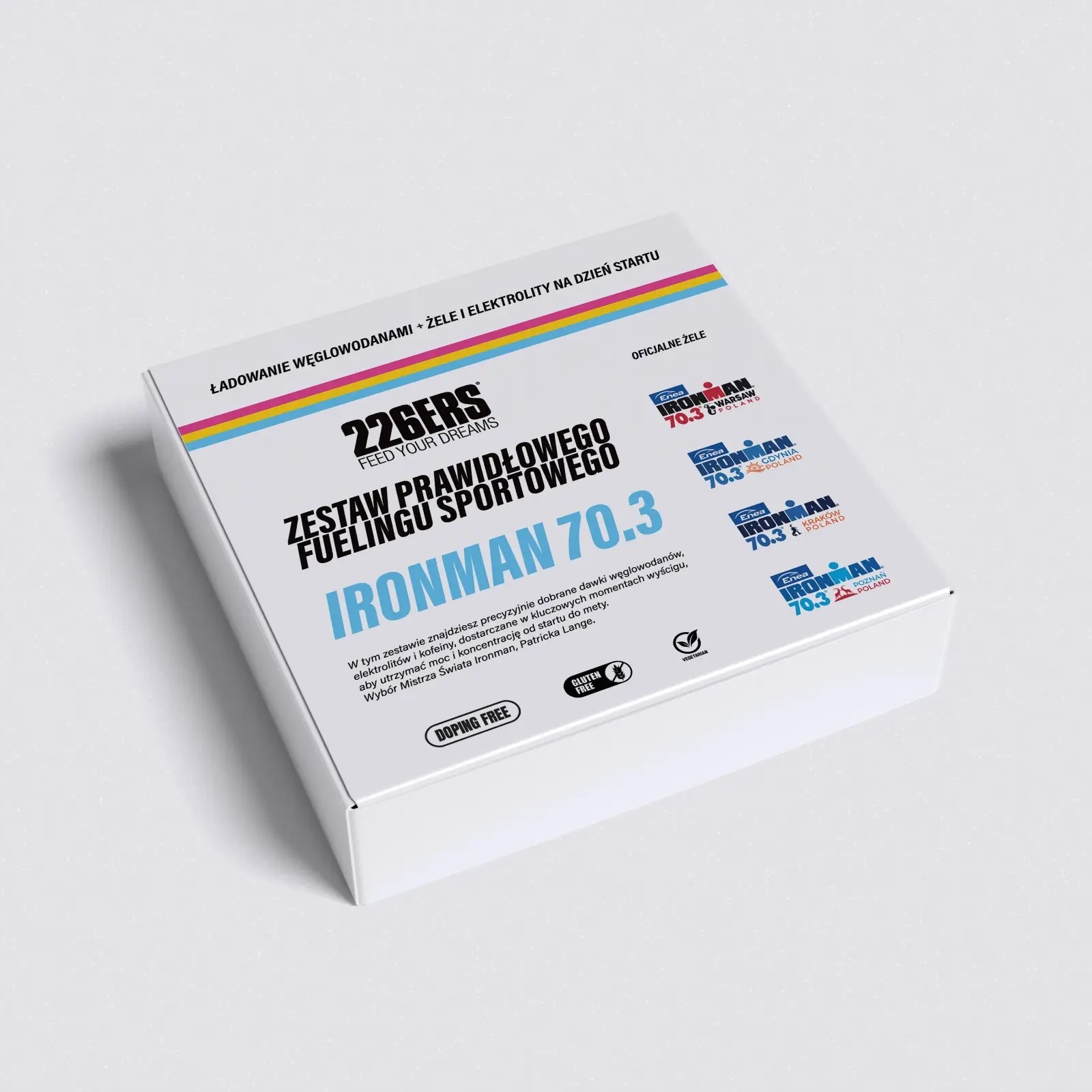 226ERS Sada fuelingu na 1/2 Ironman nová formule