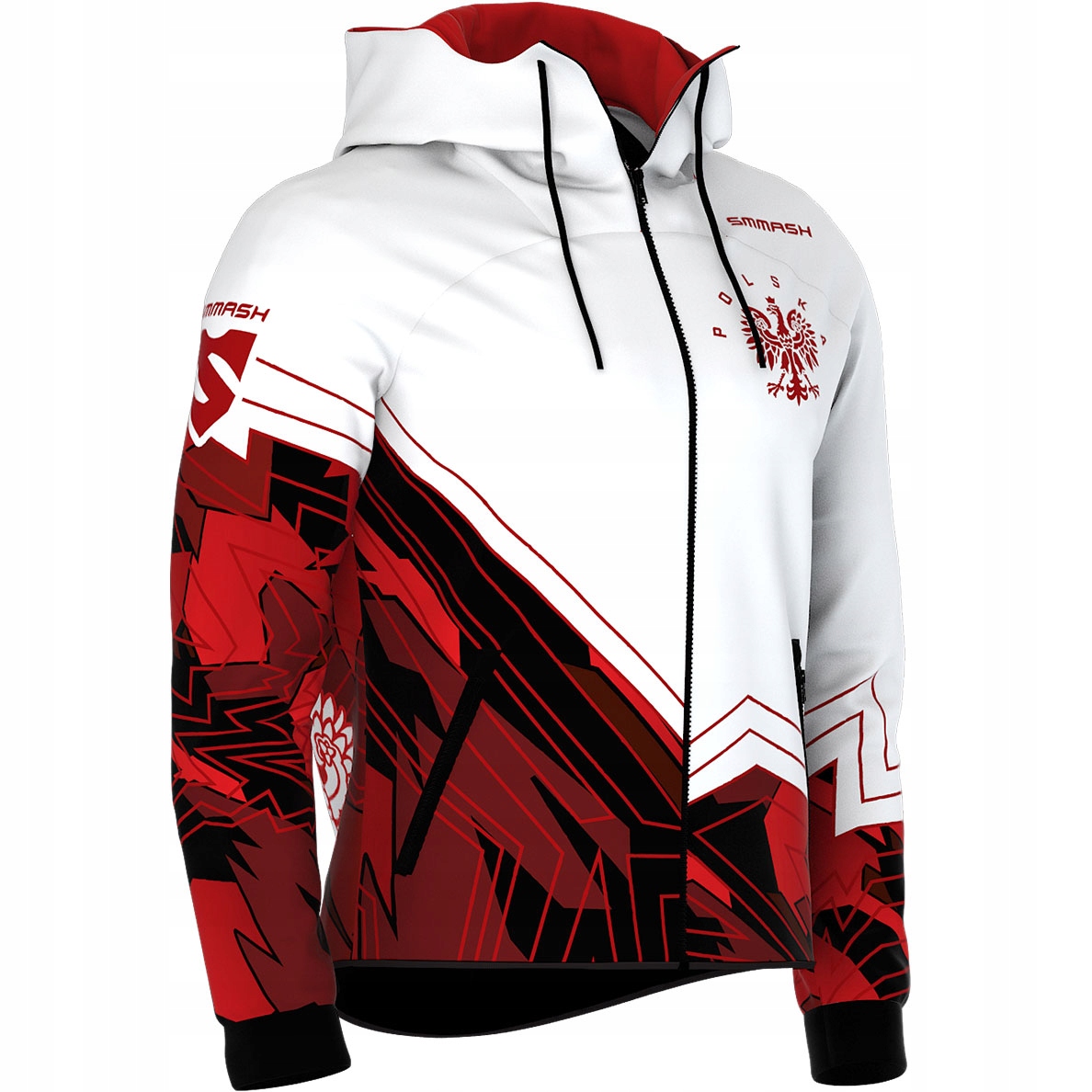 MĘSKA BLUZA Z KAPTUREM SMMASH PATRIOT 2.0 POLAND P EAN (GTIN) 5902425712573