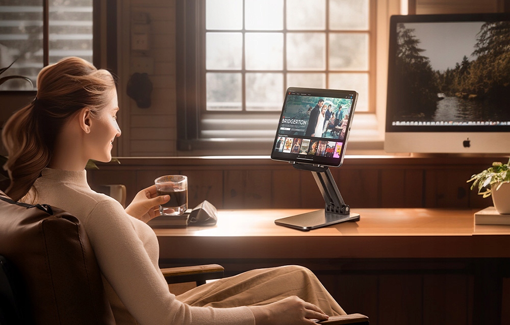 LISEN SKŁADANY UNIWERSALNY STOJAK NA TABLET / TELEFON TELESKOPOWY UCHWYT Marka Inna