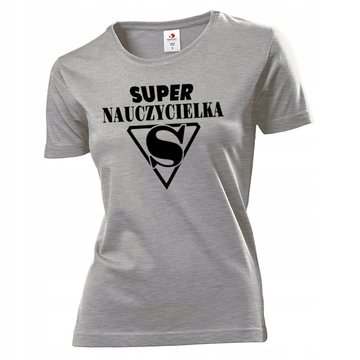 

Koszulka damska Super nauczycielka L