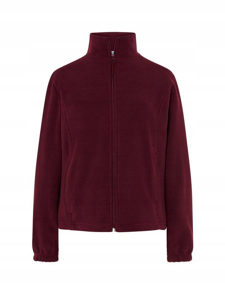 

Bluza Polar damski rozpinany Fleece burgund S