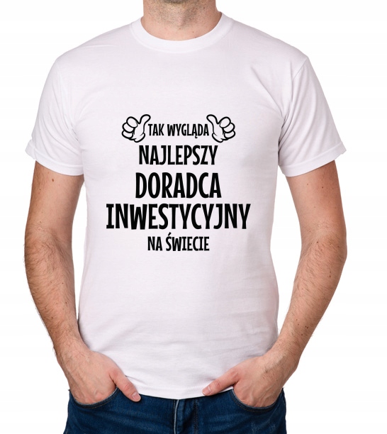

koszulka Najlepszy Doradca Inwestycyjny prezent