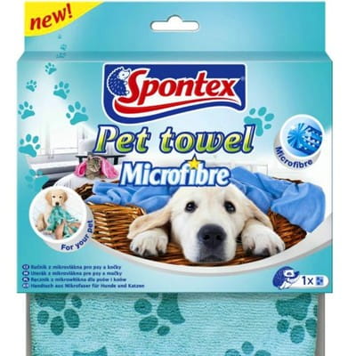 

Spontex Pet Towel Ręcznik dla Psa i Kota Niebieski