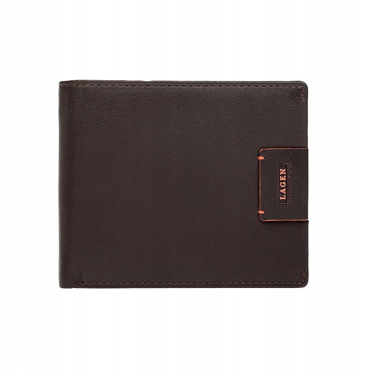 Pánská peněženka Lagen kožená LG-1120 hnědá Brn