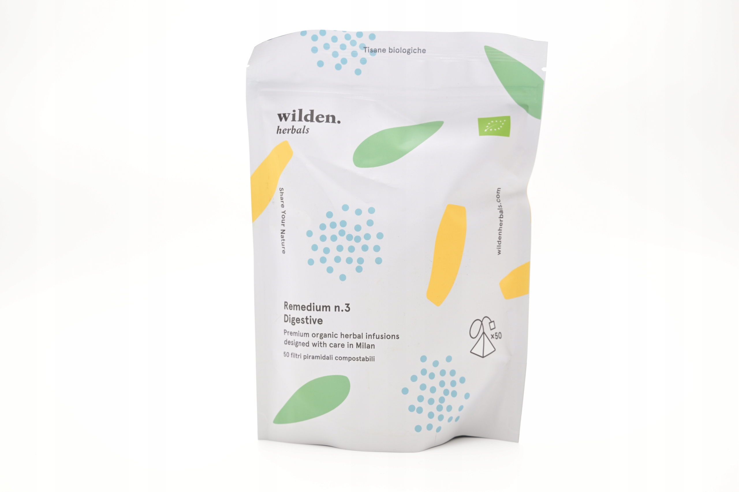 Bylinná směs Remedium n.3 Digestive Wilden Herbals 50 ks v balení SoftPack