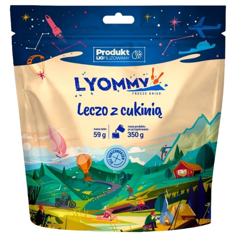 Żywność liofilizowana Lyommy Leczo z cukinią 59 g/267 kcal