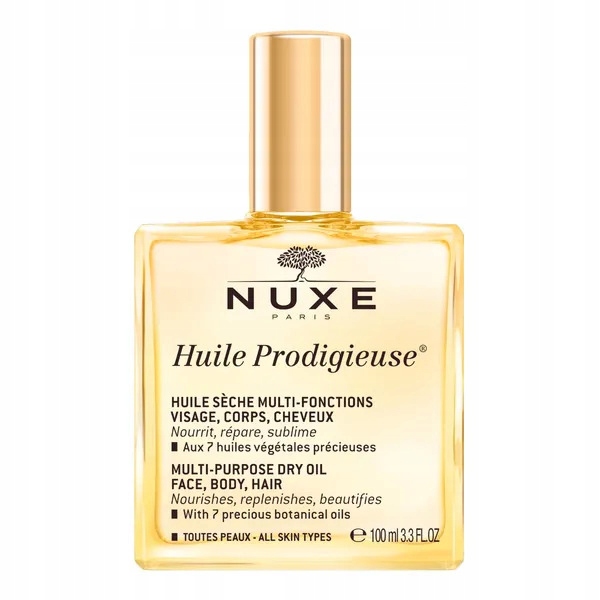 Nuxe Huile Prodigieuse suchy olejek 100 ml + olejek z drobinkami OR roll-on Kod producenta 3264680036637