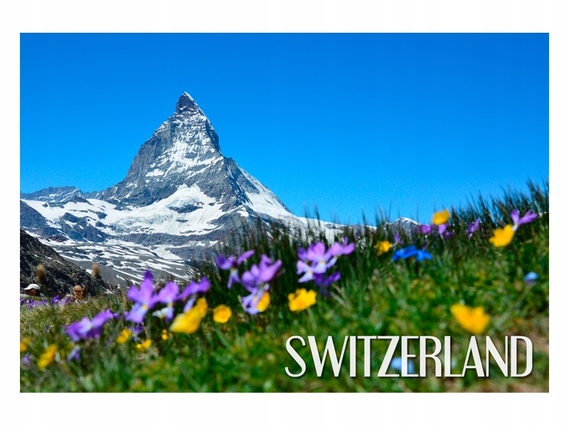 

Szwajcaria Gornergrat Magnes na lodówkę
