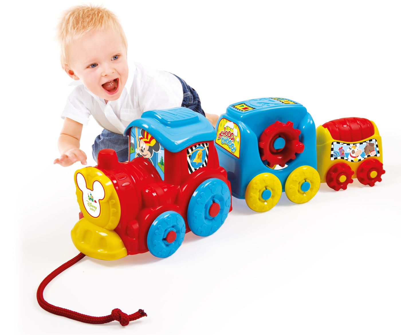 

Pociąg Baby Disney Myszka Miki Ciuchcia Clementoni