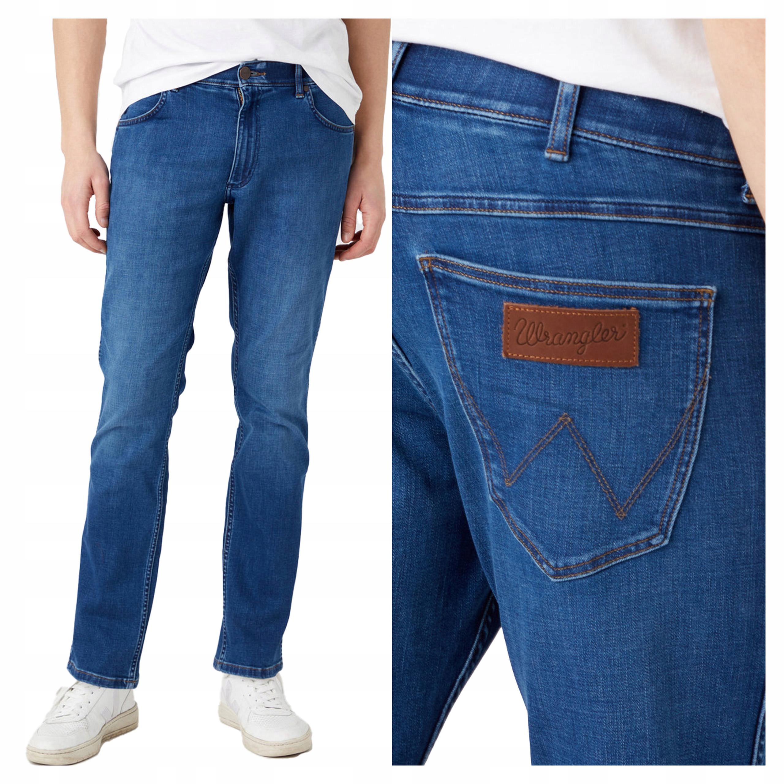 Wrangler Greensboro Pánské Džínové Kalhoty W31 L34