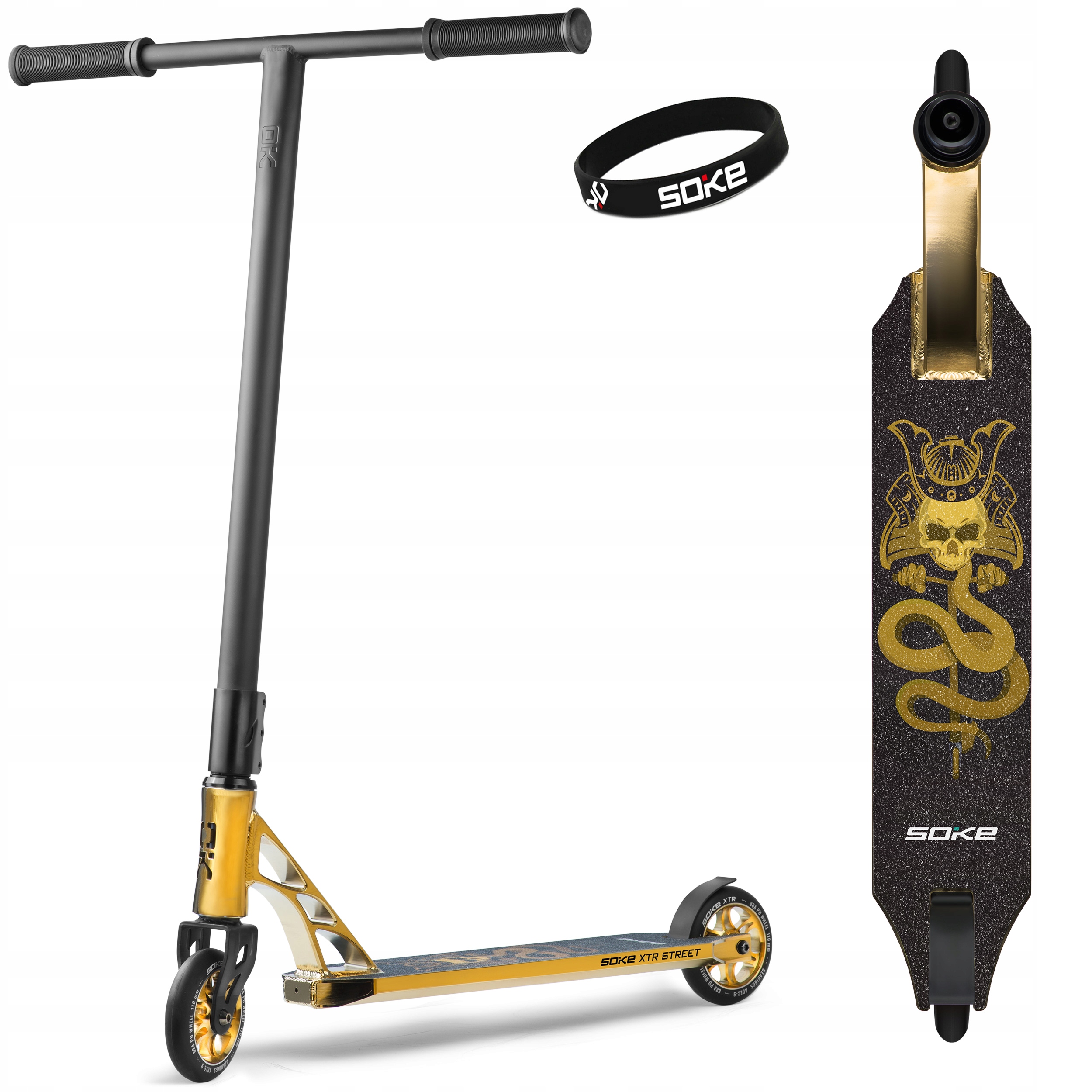 

Hulajnoga Wyczynowa Soke Xtr Street ABEC-9 T-bar