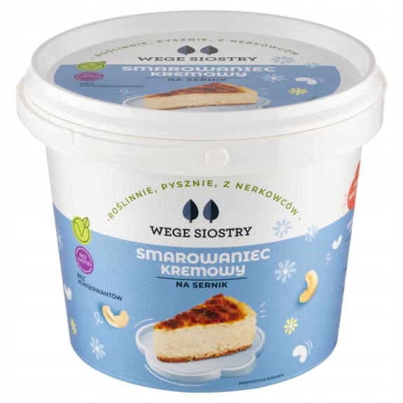 Levně Wege Siostry Krémový mazač na tvarohový koláč