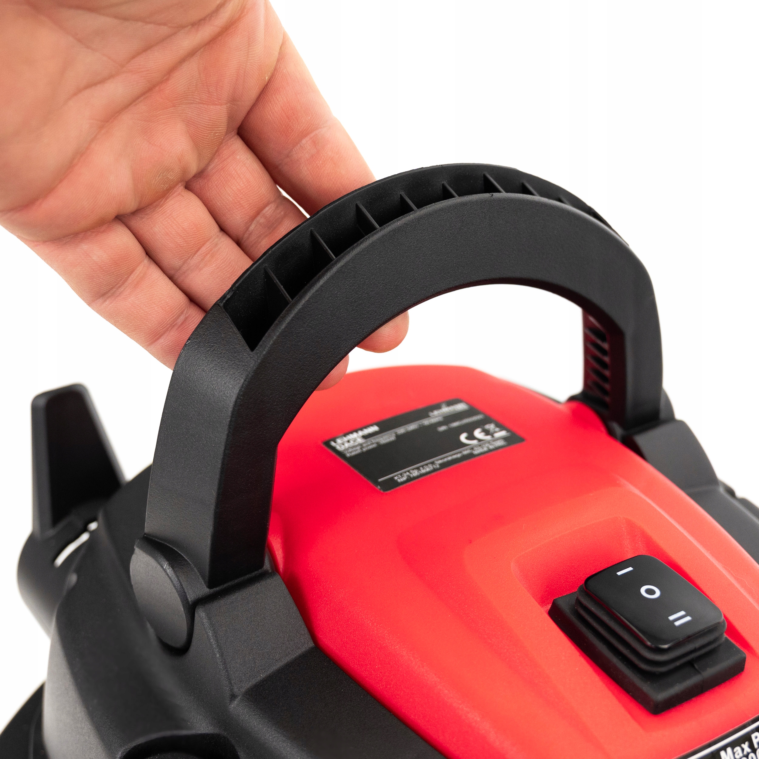 ODKURZACZ PRZEMYSŁOWY BEZWORKOWY 3600W DO PYŁU GIPSU OTRZĄSACZEM SPUST WODY Zasilanie sieciowe