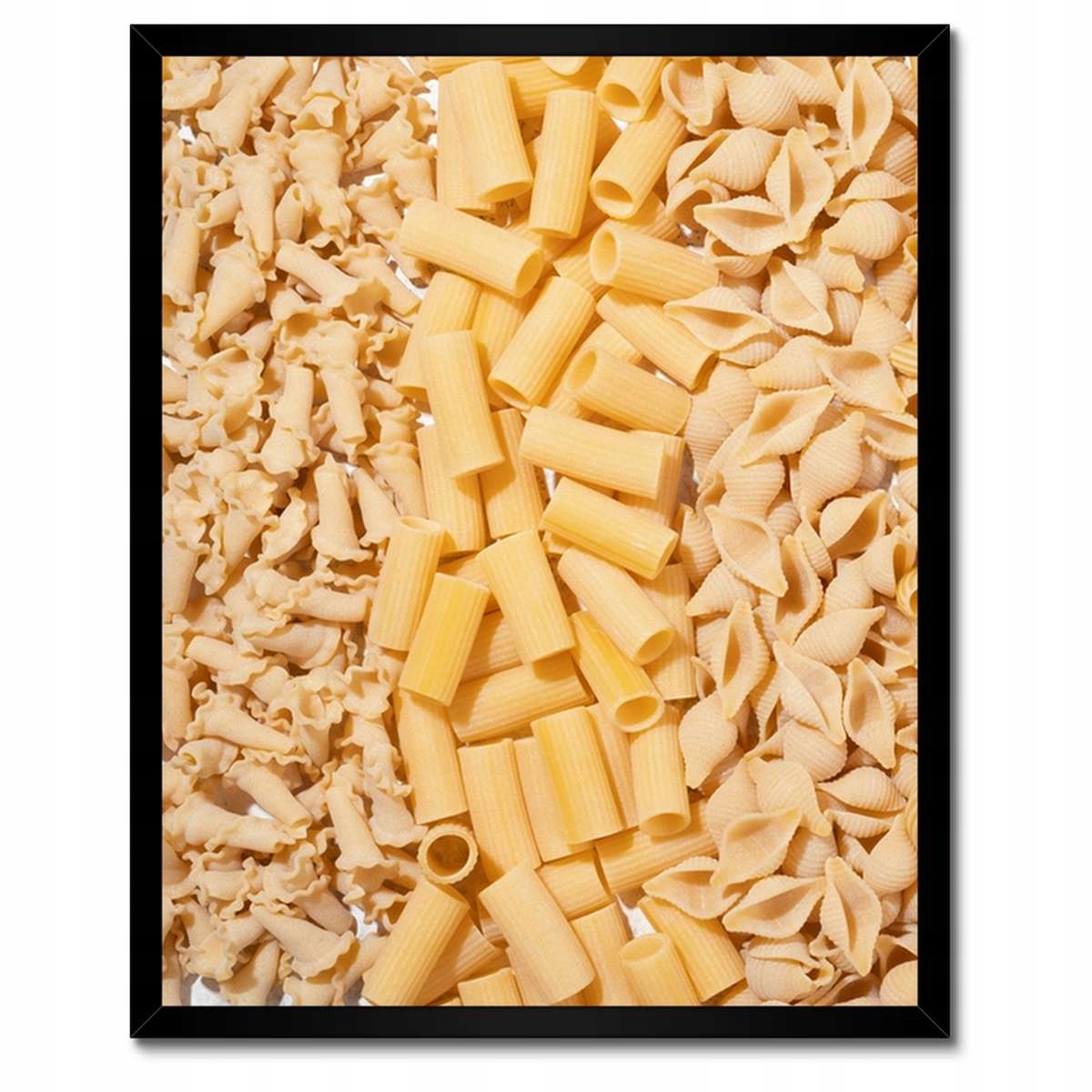Plakáty v rámu 40x50 Druhy těstovin pasta