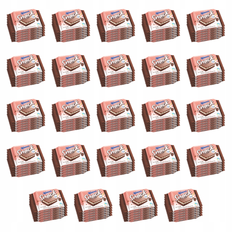 Wafle Minis kakaowe 5x25g X24