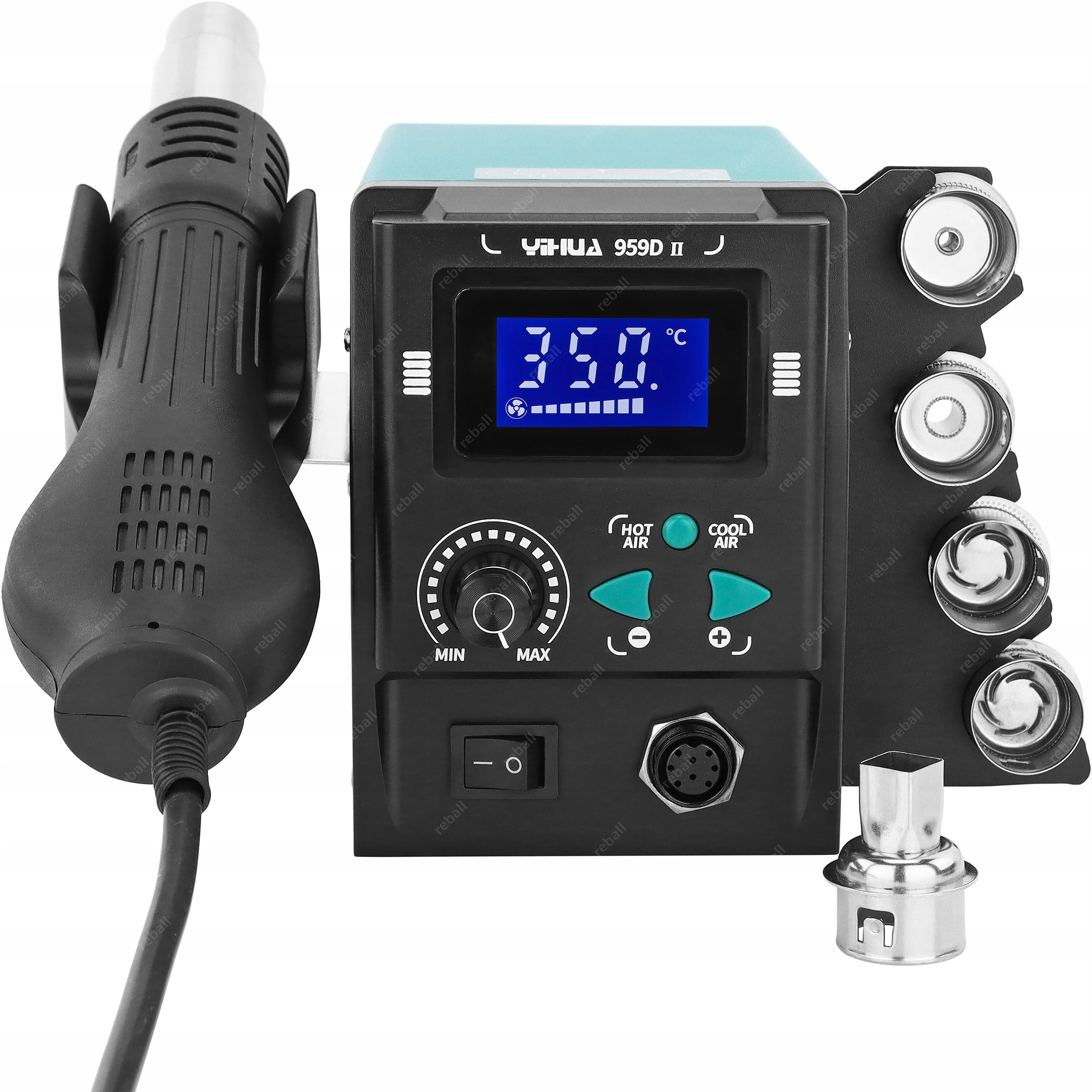 ZESTAW SPAWARKA DO PLASTIKU YIHUA 959D-II 700W XL Marka Reball