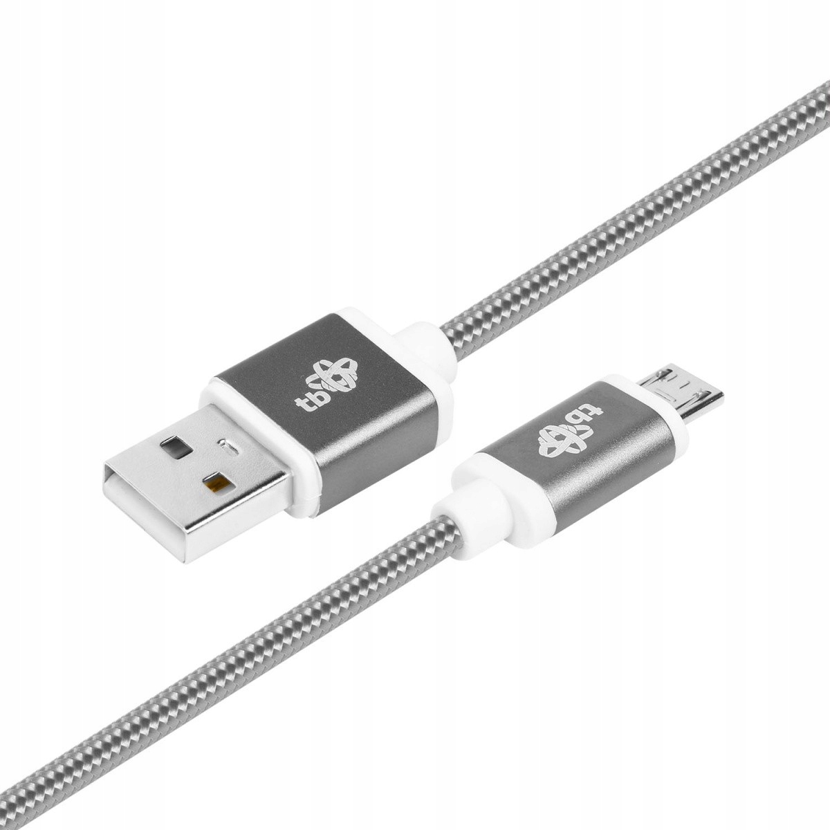 

Tb Kabel USB-Micro Usb 1.5 m grafitowy sznurek