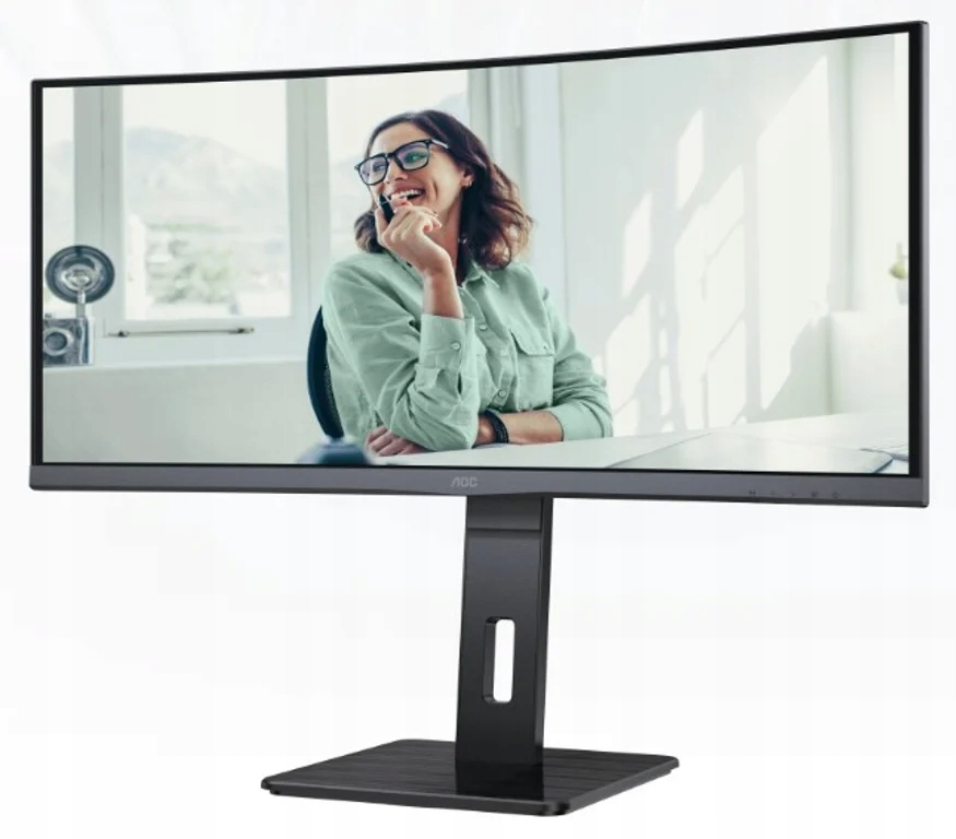 Aoc Monitor CU34P3CV 34 palcov 100 Hz Curved Va Hdmi Dp Usb-c