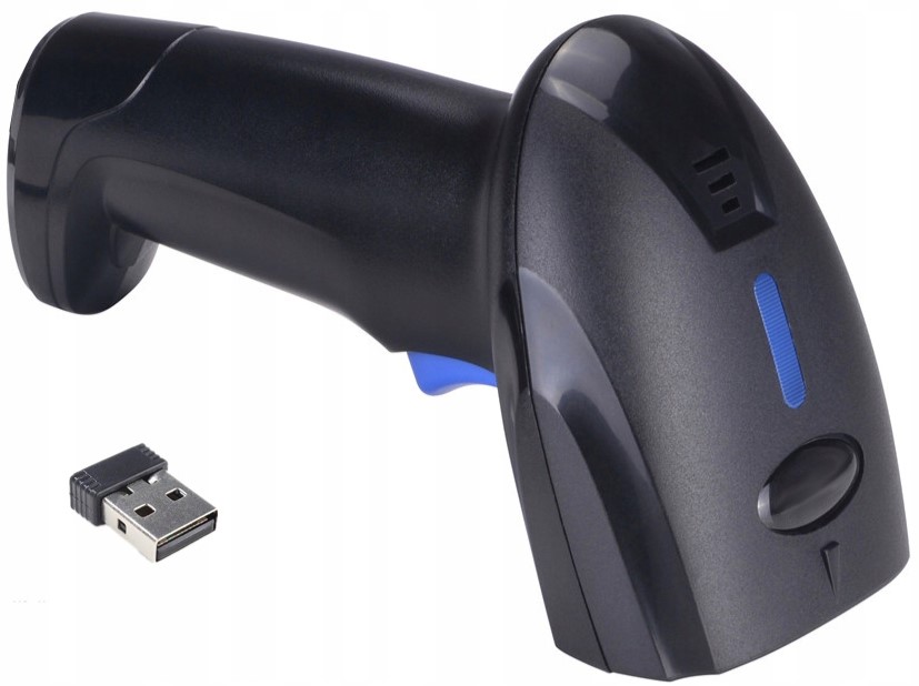 Bezprzewodowy skaner magazynowy czytnik kodów kreskowych QR 1D 2D 1100DW