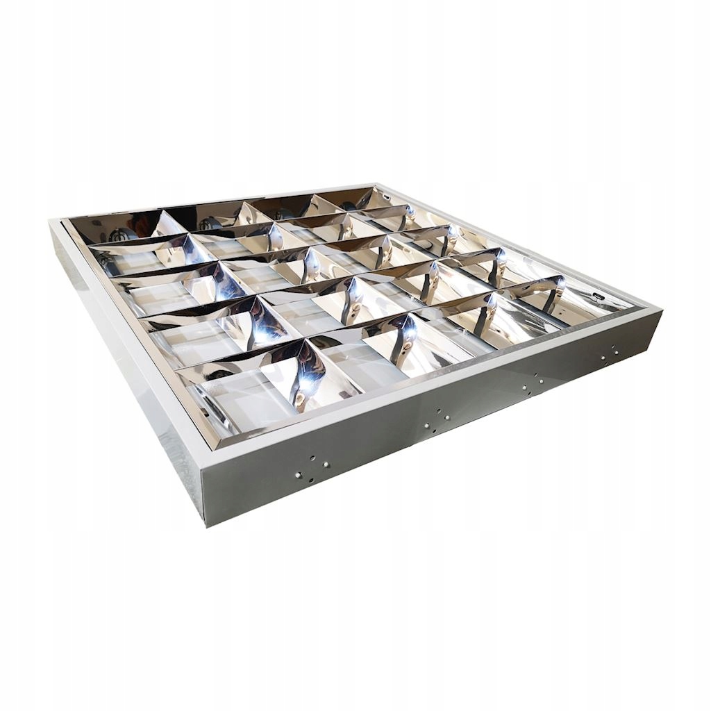 Lampa oprawa rastrowa 4x18 EVG natynkowa