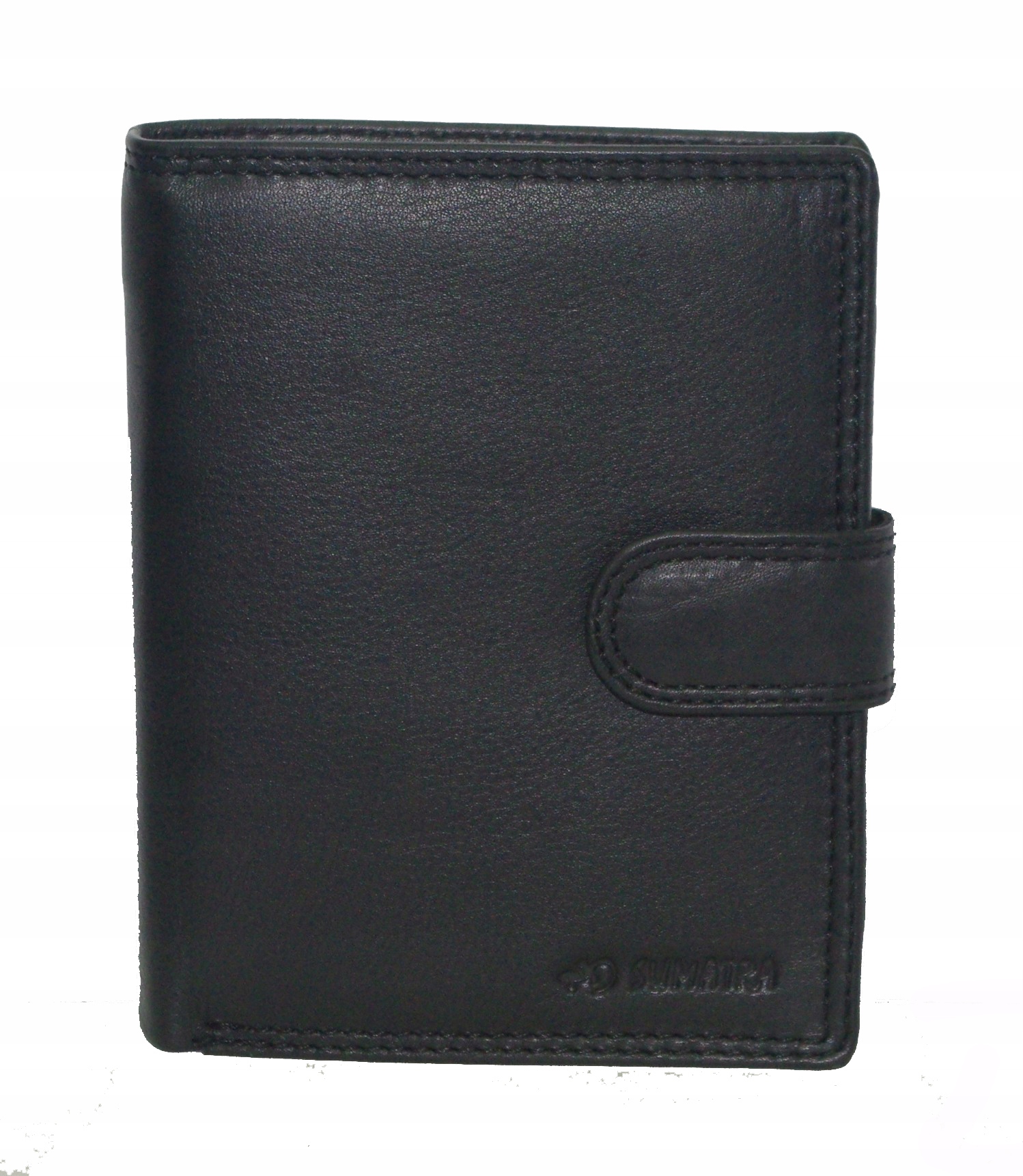 Sumatra pánská kožená černá peněženka se zapínáním
