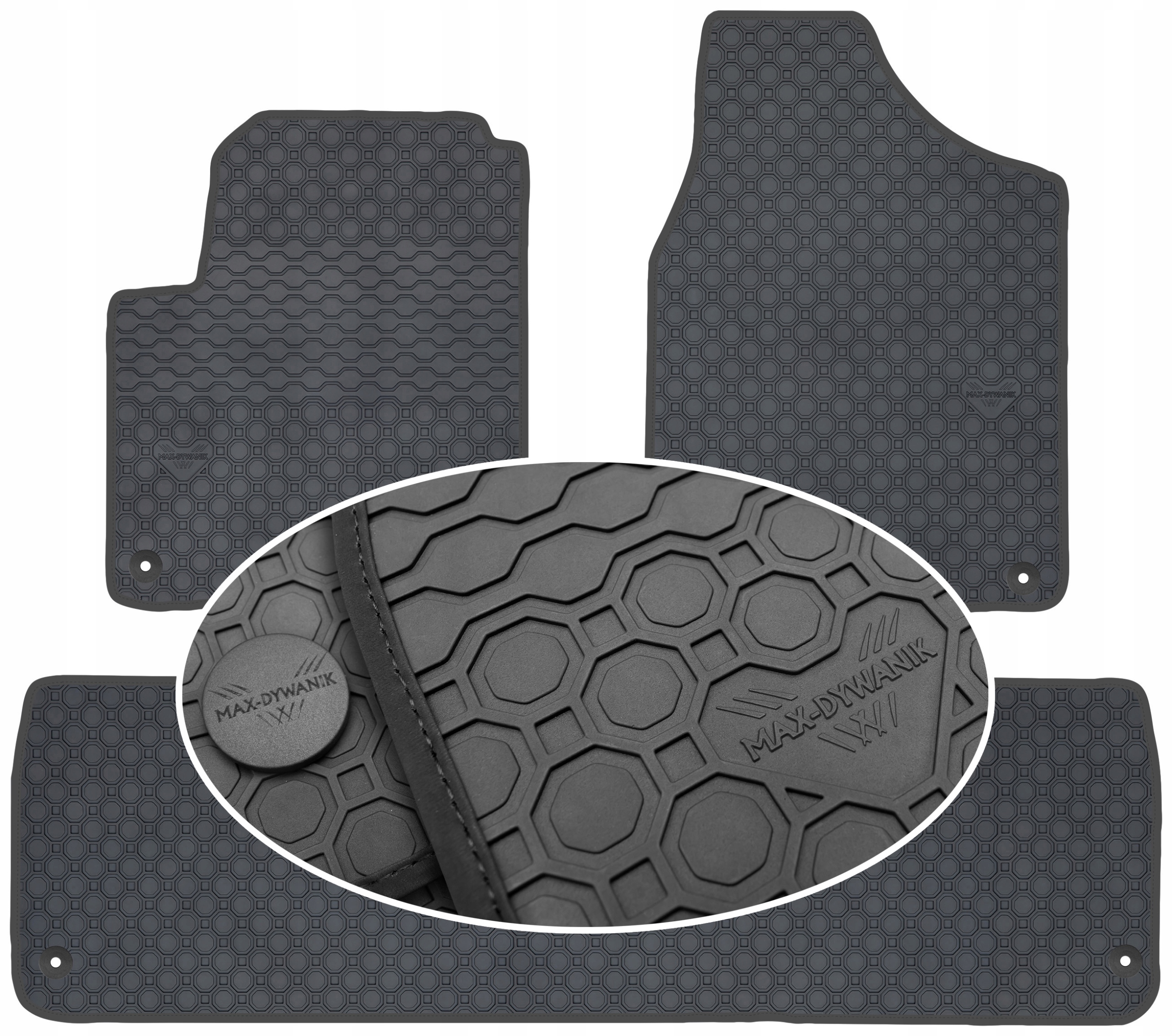 Vw Sharan I 5os 1998-2010 Koberce Čierne