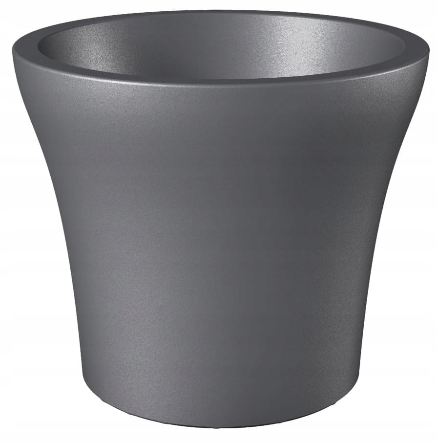 

Grafitowa donica do salonu i na taras Scheurich