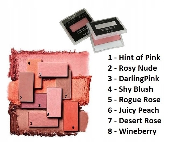Mary Kay Mineralny Róż do Policzków Hint of pink EAN (GTIN) 5903796034455