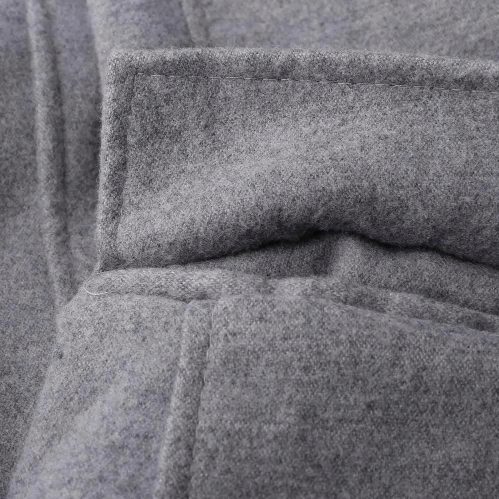 ELEGANCKI DŁUGI MĘSKI PŁASZCZ JESIENNO ZIMOWY Rozmiar XXL