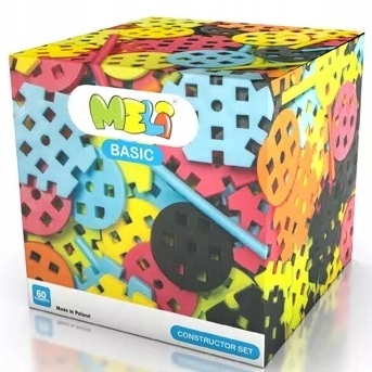 

Klocki Wafle Meli Basic Constructor 60
