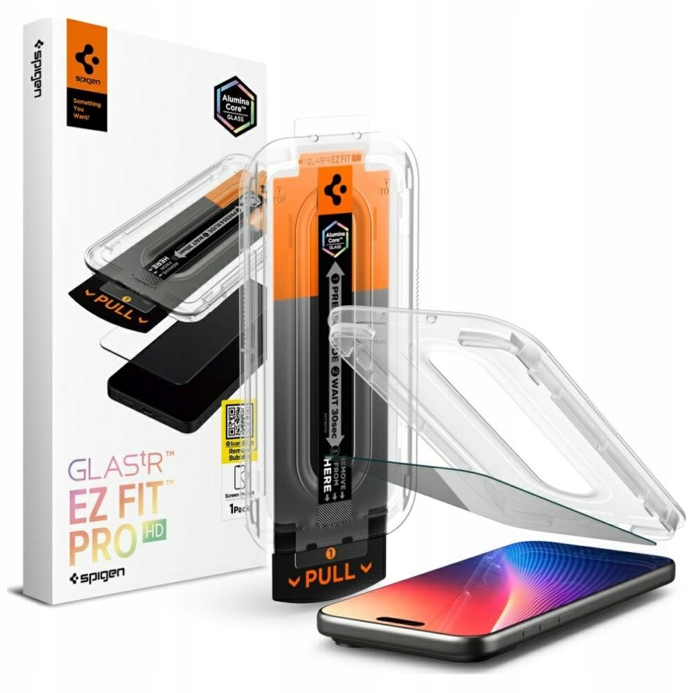 Sklo s privátním filtrem Spigen Glas.Tr Camera Ez Fit Pro Hd Privacy pro Ap