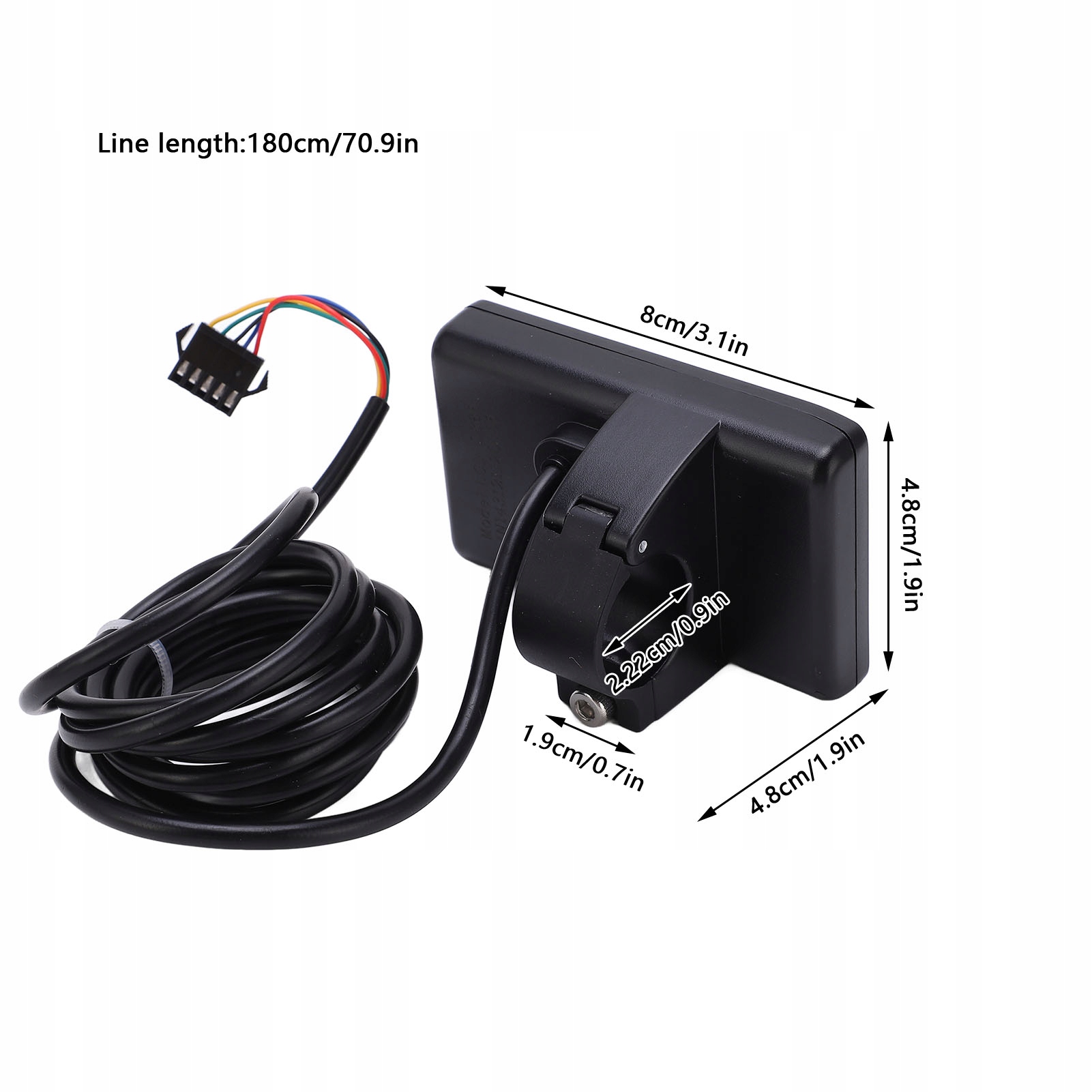 WYŚWIETLACZ S866 LCD STEROWNIK ROWER ELEKTRYCZ INTELIGENTNY 24/36/48 V Marka bez marki