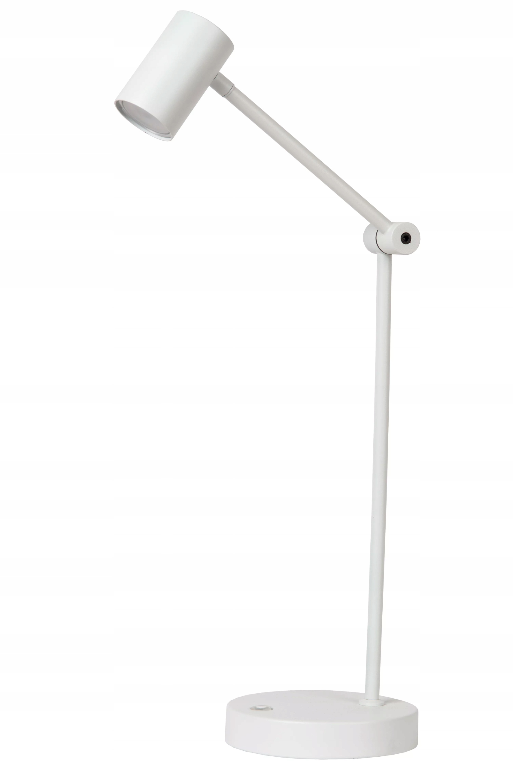 Stolová Led lampa biela s nastaviteľným reflektorom 64 cm 2700K Lucide