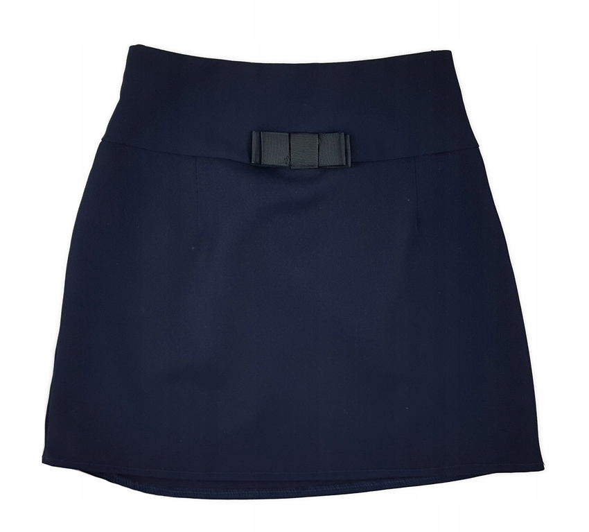 Granatowa Spódnica do szkoły Galowa Elegancka 152 Rozmiar 152