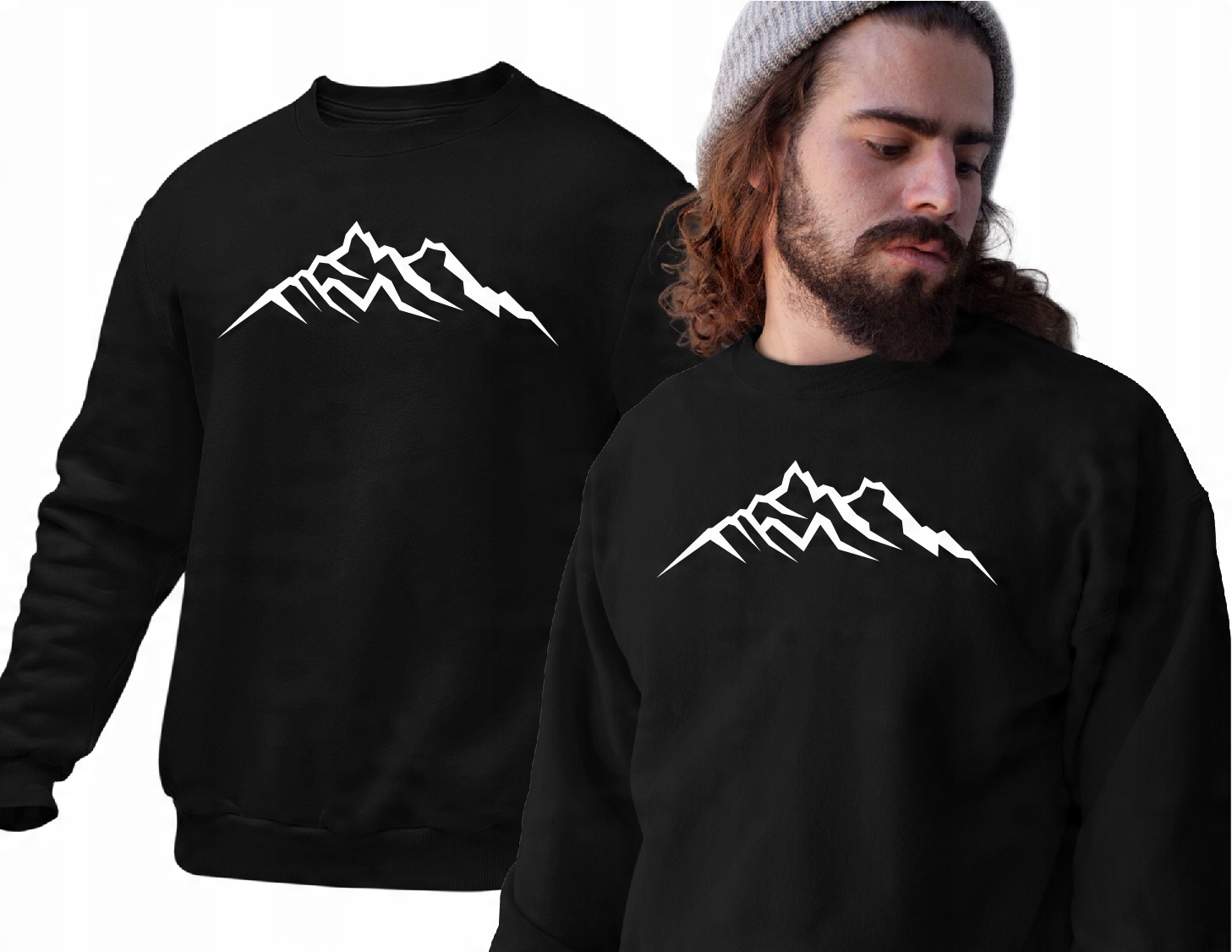 

Bluza męska W Góry na Szlak na Prezent Urodziny